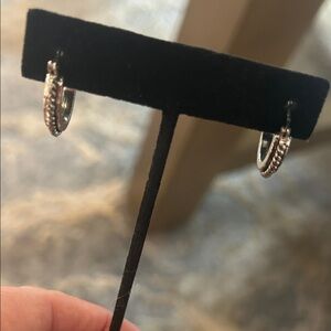 Silver Hoop Earrings